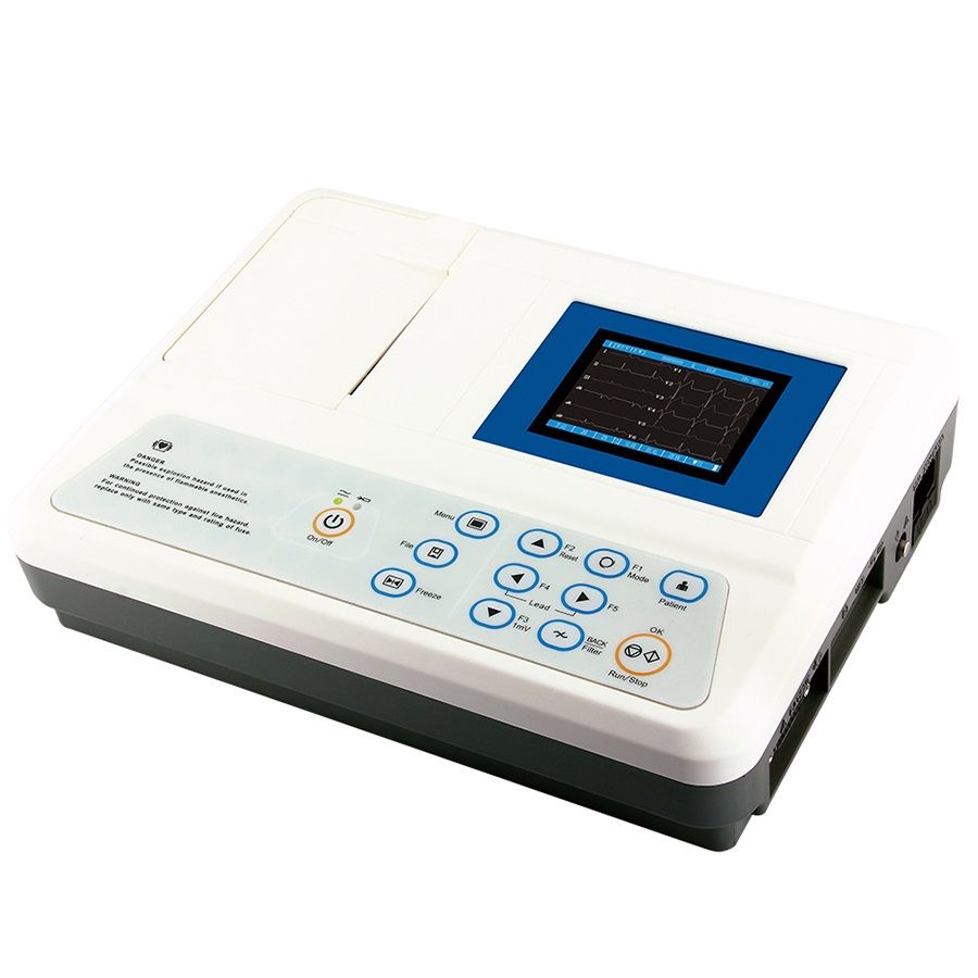 VECG-R3303B 3 Channel ECG Machine